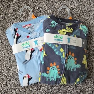 Set Of Two - Boy One Piece Pajamas